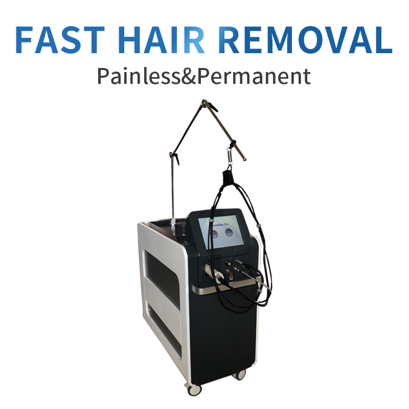 Alex Yag Laser Hair Removal Machine 1064nm 755nm
