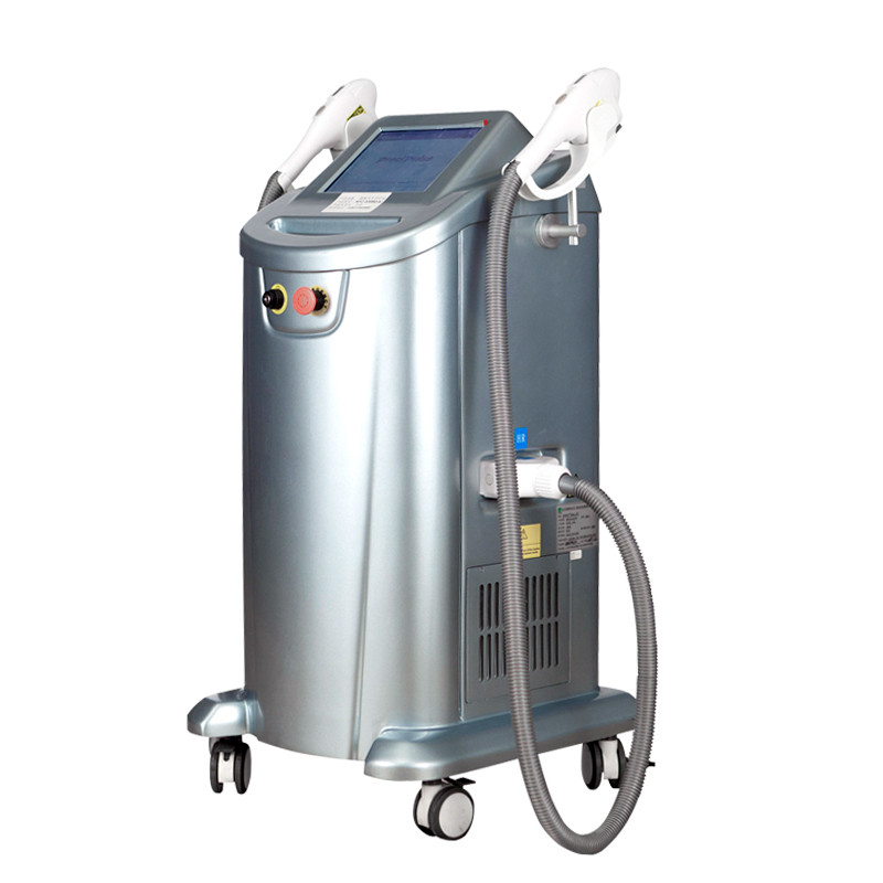 2019 High quality China Multifunction Two Handles Skin Rejuvenation CE Acne Pigmentation Treatment Elight IPL Hair Removal Shr Opt Dpl Laser Machine