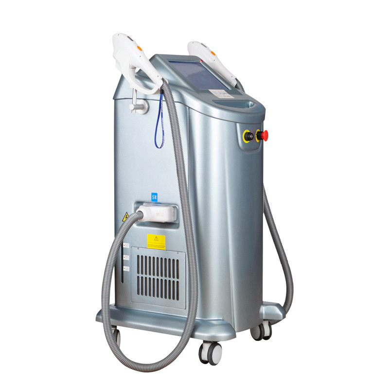 2019 High quality China Multifunction Two Handles Skin Rejuvenation CE Acne Pigmentation Treatment Elight IPL Hair Removal Shr Opt Dpl Laser Machine