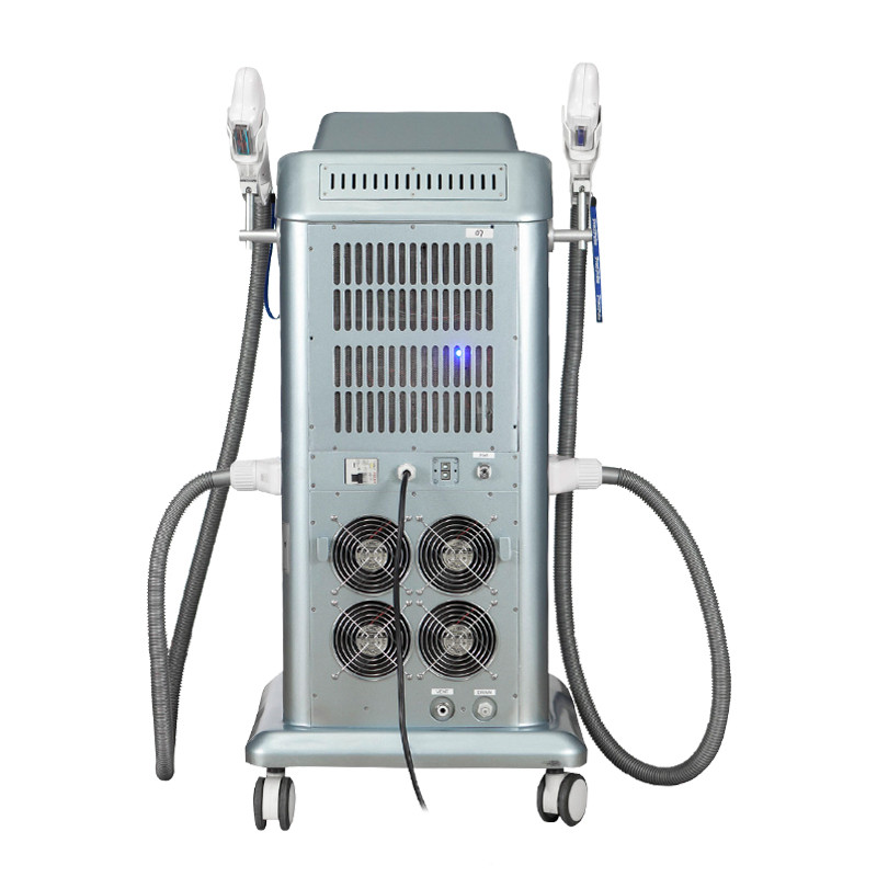 2019 High quality China Multifunction Two Handles Skin Rejuvenation CE Acne Pigmentation Treatment Elight IPL Hair Removal Shr Opt Dpl Laser Machine